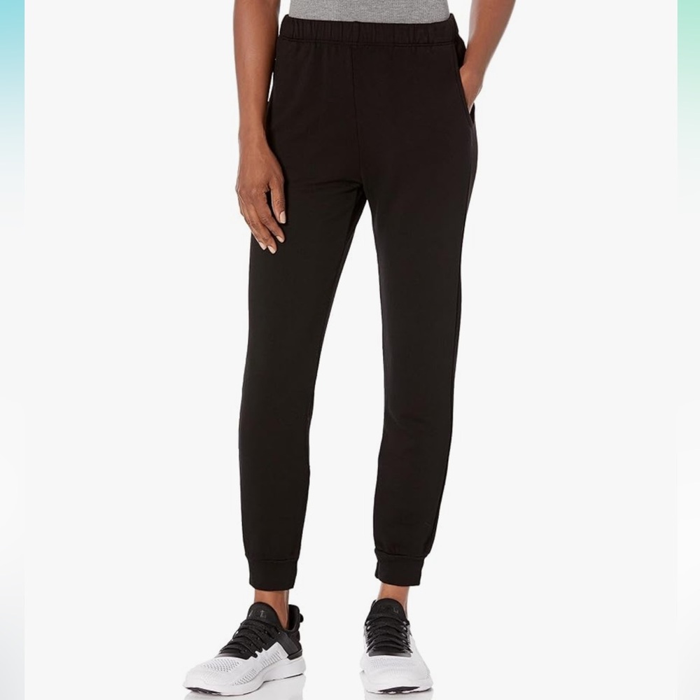 EUC MONROW Rayon Navy Elastic Waist Pull On Joggers Pants